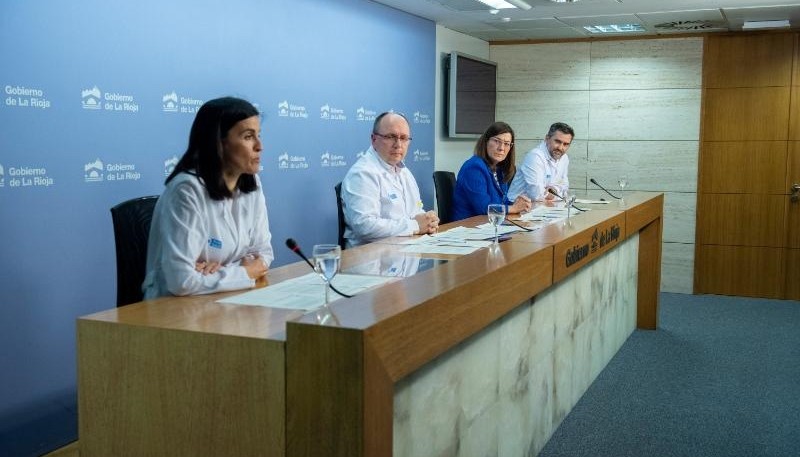 Consejería de Salud de La Rioja.