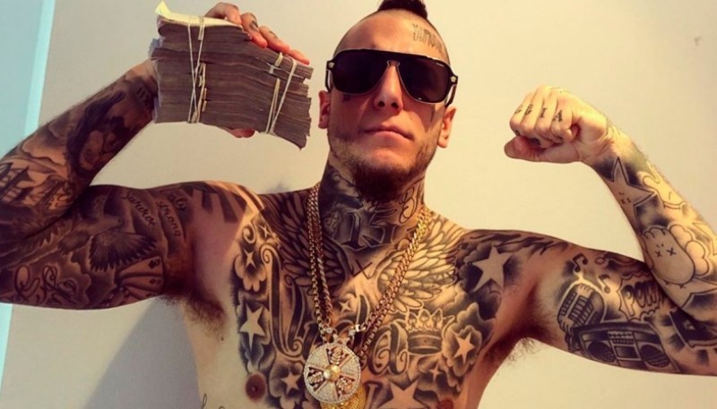 Alex Caniggia se burló de los policías que lo detuvieron