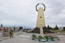 Emilio Maldonado participó de acto homenaje a combatientes y caído en Malvinas