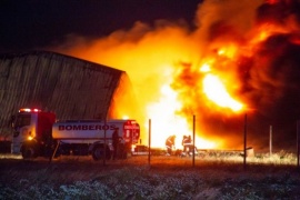 Incendio en un galpón del Barrio San Benito