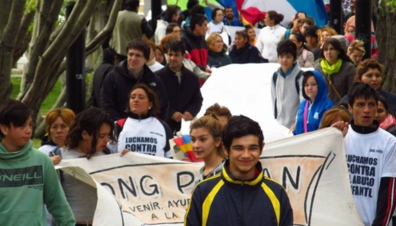 Marcha blanca, Río Gallegos 2016.