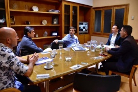 Maderna se reunió con representantes de concesionarias