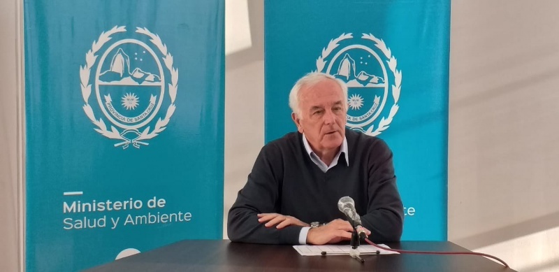 El Ministro de Salud, Juan Carlos Nadalich. 