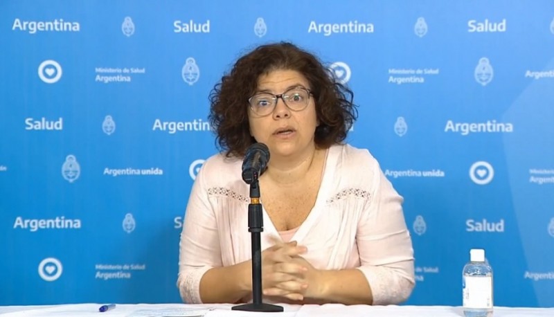 Carla Vizzotti, secretaria de Acceso a la Salud de la Nación