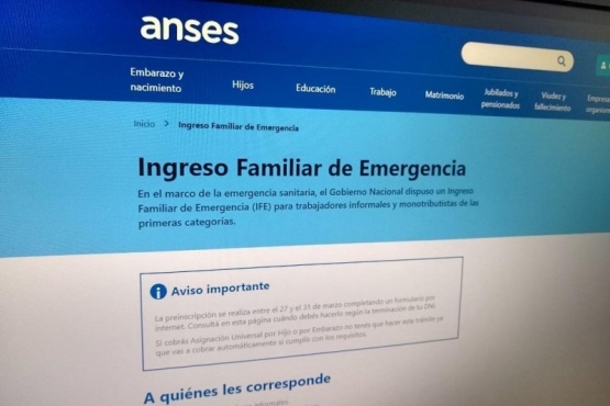 Empiezan a acreditar los 10 mil pesos de ANSES