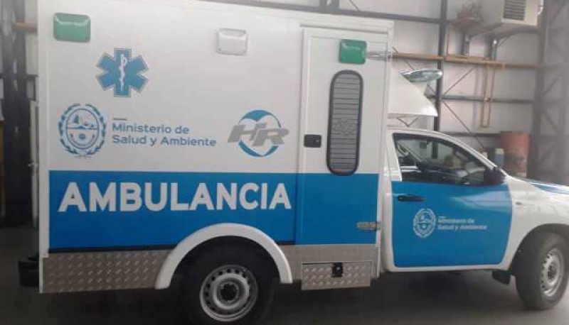 Ambulancia que utilizó el San Benito hasta el 16 de marzo. 