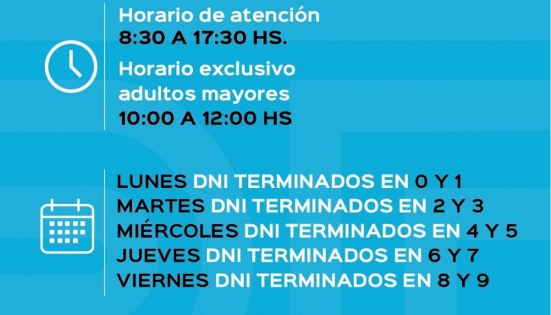 Horarios de atención de SPSE.