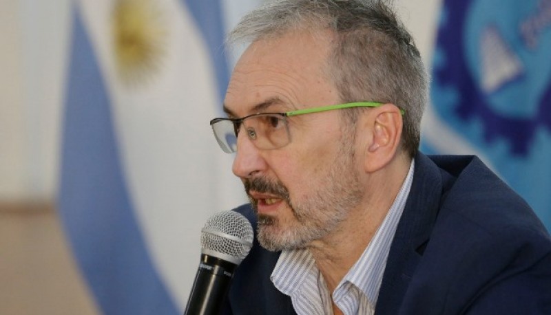 El ministro de Salud de Chubut, Fabián Puratich