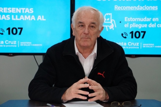 El ministro de salud, Juan Carlos Nadalich.