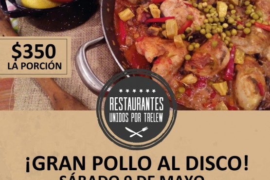 Este sábado se llevará a cabo el gran pollo al disco 