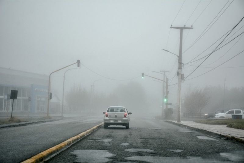 Poca visibilidad en la Autovía (Fotos:C.Robledo).