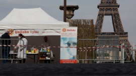 Francia reporta 80 muertes en 24 horas