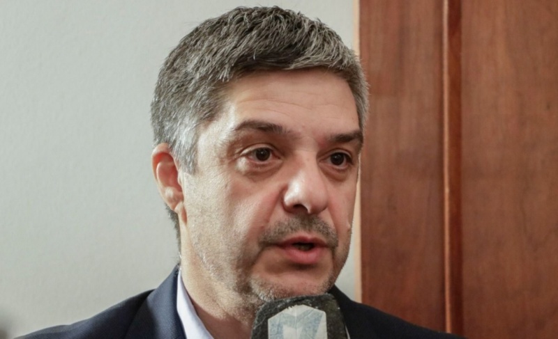 El ministro de Infraestructura, Energía y Planificación, Gustavo Aguilera