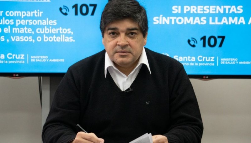 El subsecretario de Salud Colectiva, doctor Claudio García. 