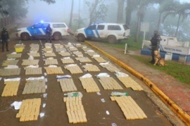 Incautaron una tonelada de marihuana valuada en $79 millones