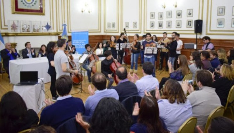 Escuela de Música Re Si. (Archivo)