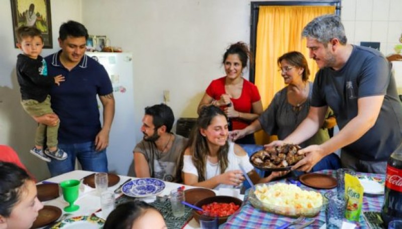 Las familias se pueden reunir durante fines de semanas y feriados. 