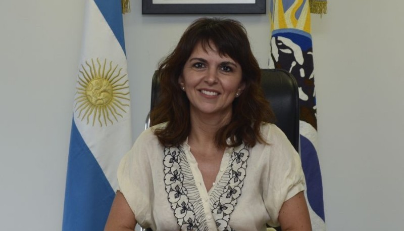 La ministra de la Producción, Comercio e Industria, Silvina  Córdoba