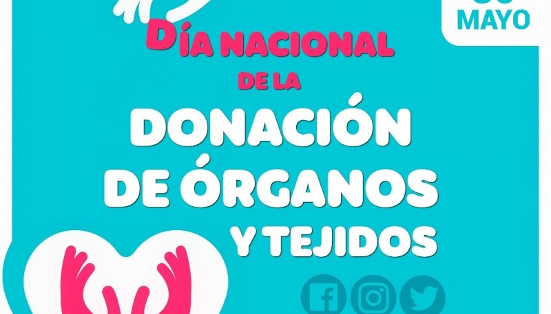 Este sábado se conmemora el Día Nacional de la Donación de Órganos y Tejidos