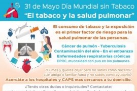 31 de Mayo de 2020 “Día Mundial Sin Tabaco”