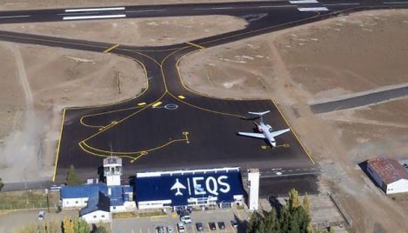 Aeropuerto de Esquel. 