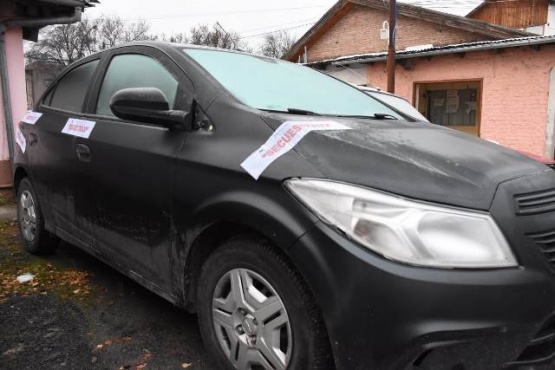 Autos secuestrados. 