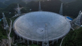 China construyó un telescopio gigante para hacer contacto con extraterrestres
