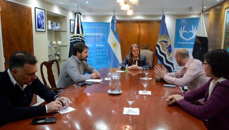 Alicia se reunió con Darío Mena 