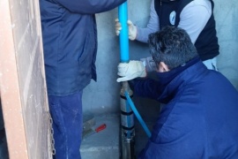 Servicios Públicos de la Provincia realizó trabajos de reparación en el sistema de agua de Gastre