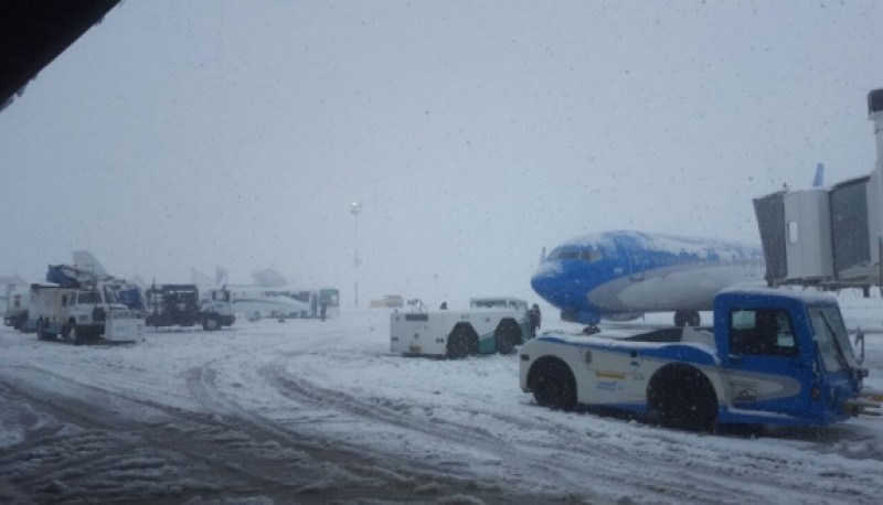 Se activa el “Programa de control de hielo y nieve” en los aeropuertos del sur