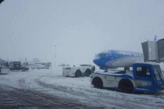 Se activa el “Programa de control de hielo y nieve” en los aeropuertos del sur