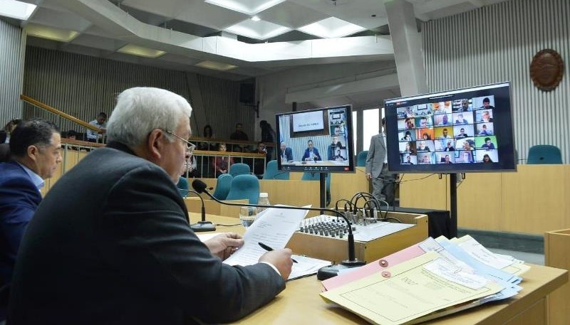 Recinto de la Legislatura. 