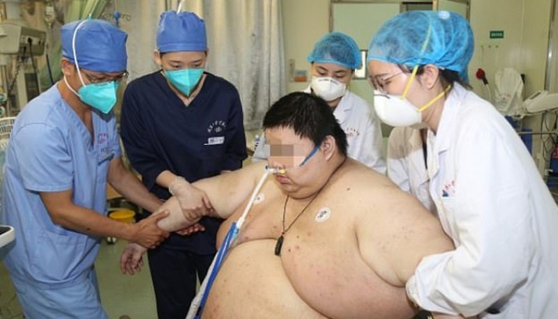 Engordó 100 kilos tras pasar cinco meses en cuarentena