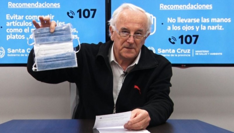 El Ministro de Salud, Juan Carlos Nadalich. 