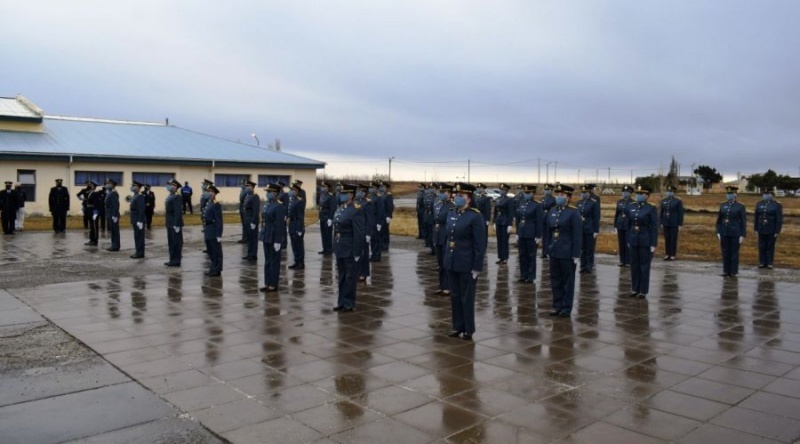 Cadetes de la Escuela de Policía. 