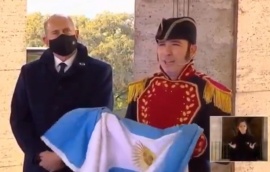 Día de la Bandera: Belgrano habló en lenguaje inclusivo