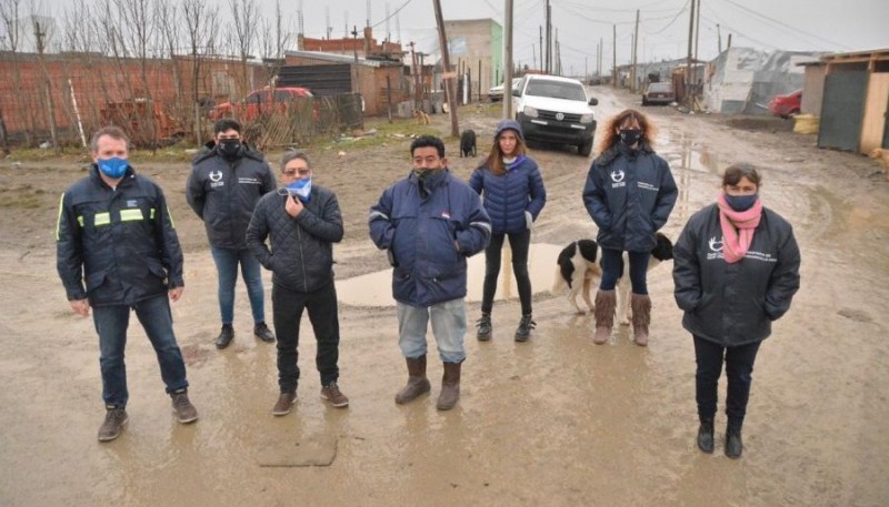 Planifican tareas en el Barrio Madres a la Lucha 