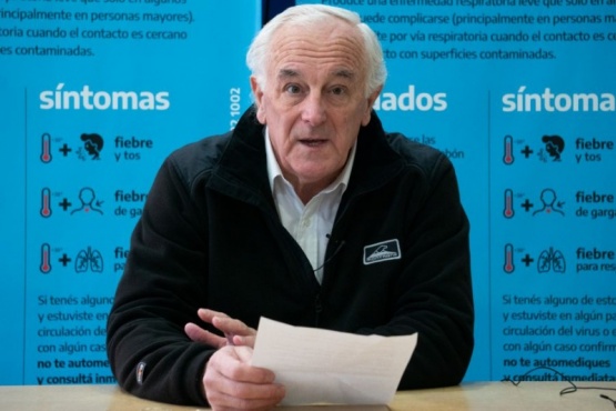 Juan Carlos Nadalich, ministro de Salud de la provincia. 