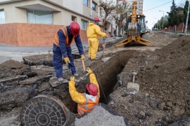 La reconstrucción de Avenida Rivadavia avanza en los plazos establecidos