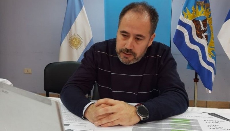 El secretario de Estado de Deportes de la Provincia de Santa Cruz, Martín López