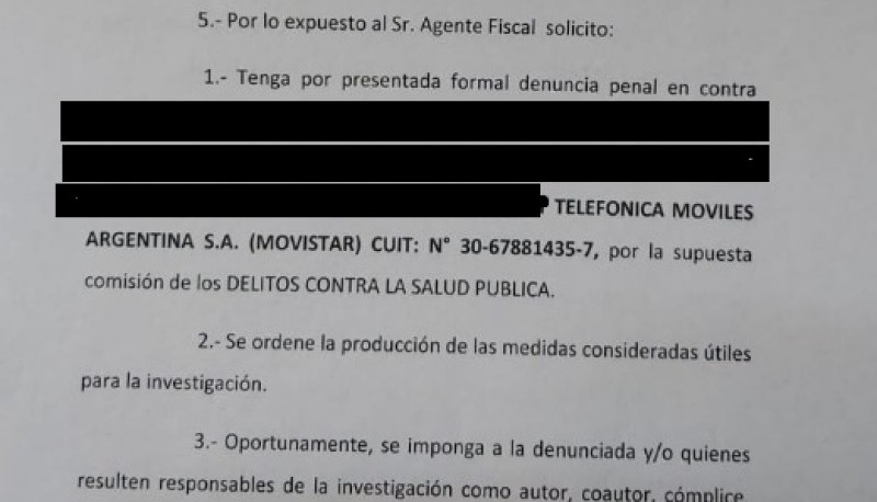 Gobierno denunció a Movistar y a los cuatro trabajadores por incumplir la normativa