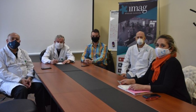 Salud firmó convenio con IMAG para la realización de estudio de COVID-19