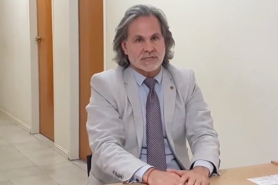 El Dr. Carlos Narvarte, Juez de Instrucción de El Calafate.