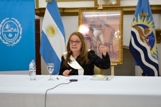 La Gobernadora, Alicia Kirchner.