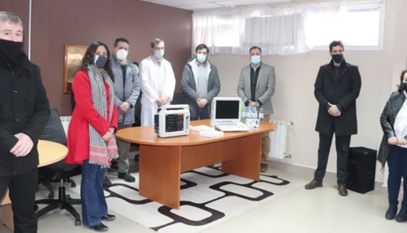 El Hospital de Perito Moreno recibió equipamiento sanitario