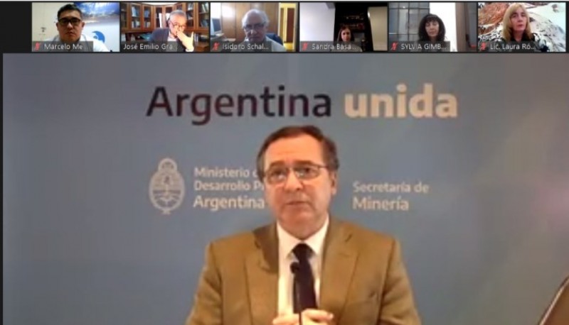 La videoconferencia fue encabezada por los ministros de Ciencia, Tecnología e Innovación, Roberto Salvarezza.