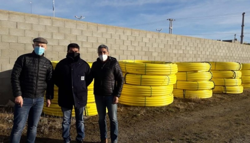 Cotillo anunció que se culminará la obra de red de gas para el barrio ARA San Juan 