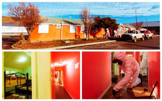 Acondicionan albergue del barrio YPF para pacientes leves