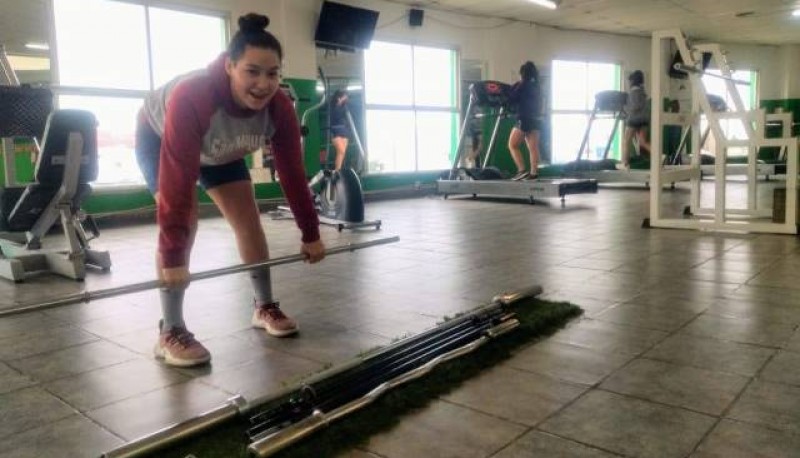 Fabregat entrenando con el club antes del nuevo confinamiento. 