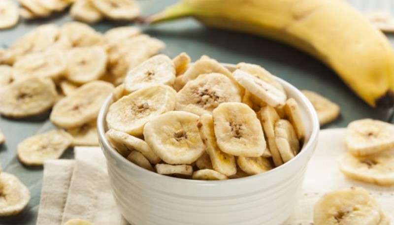 Chips de banana: deliciosos y con sólo tres ingredientes